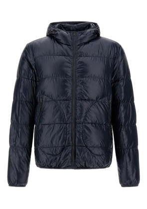 Herno hooded-quilted jacket - Blue
