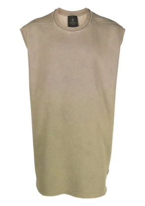 Moncler + Rick Owens ombré-effect jersey vest - Neutrals