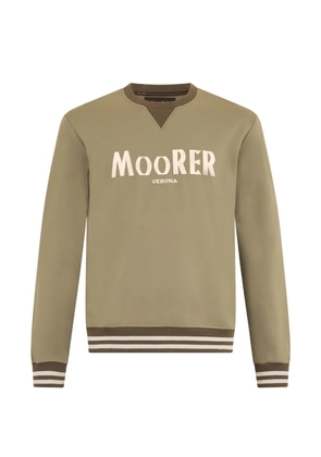 Moorer Marten round-neck sweatshirt - Green