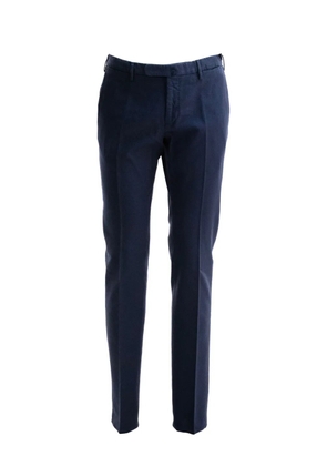 Incotex flat-front trousers - Blue