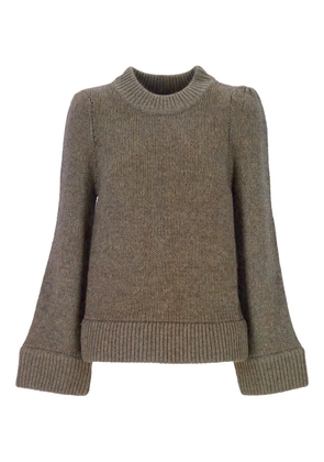 Madeleine Thompson wool blend sweater - Brown