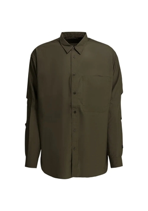 DAIWA PIER39 pocket button shirt - Brown