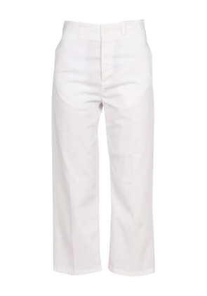 Department 5 concealed-fastening trousers - White