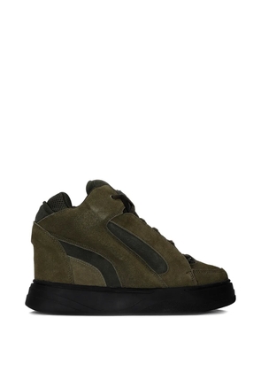 Ottolinger suede heeled sneakers - Green