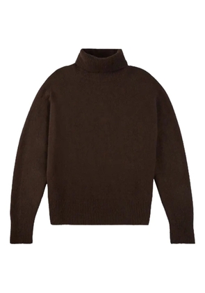 Zanone turtleneck cashmere sweater - Brown
