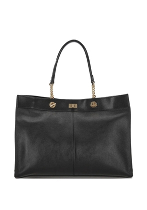Anya Hindmarch top-handle leather tote bag - Black