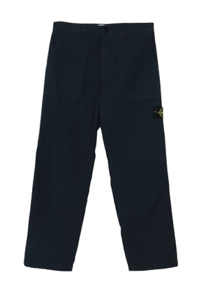 Stone Island 3100005 patch-pocket trousers - Blue