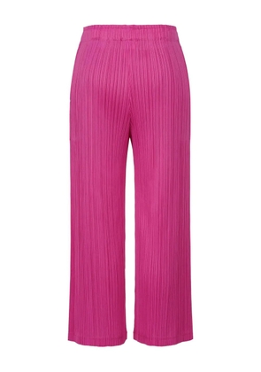 Pleats Please Issey Miyake pleated trousers - Pink