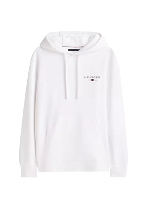 Tommy Hilfiger drawstring hoodie - White