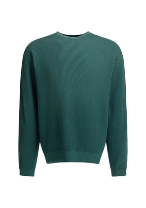 KAPITAL textured crew-neck sweater - Green