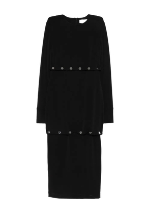 Sportmax shortenable black dress