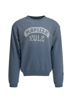 KAPITAL graphic-print sweater - Blue