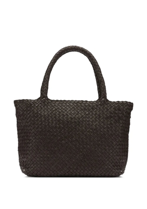 Officine Creative woven tote bag - Brown