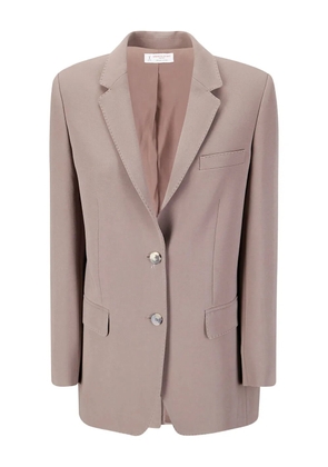 Alberto Biani button blazer - Brown