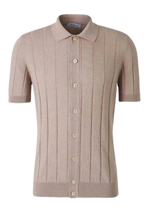 Gran Sasso cotton polo shirt - Neutrals