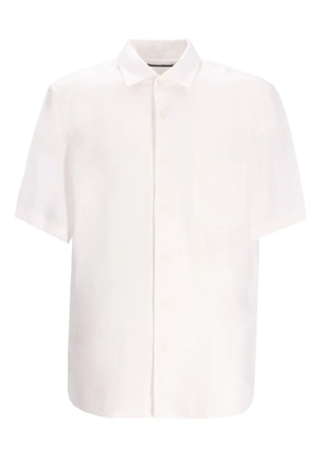 BOSS short-sleeve button-up shirt - White