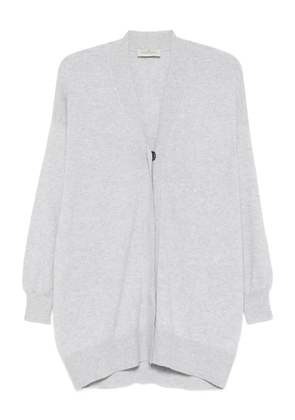 Bruno Manetti V-neck cardigan - Grey