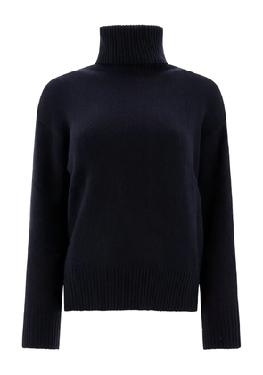 Ines De La Fressange ribbed turtleneck sweater - Blue