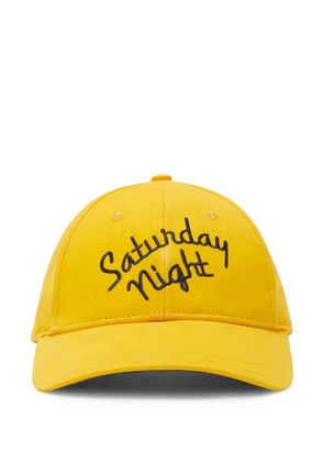 1989 STUDIO embroidered visor hat - Yellow