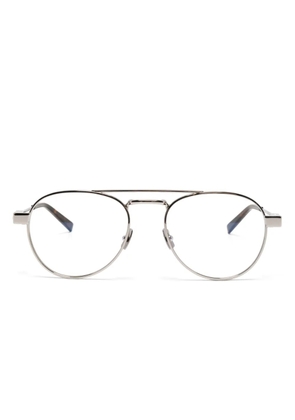 Saint Laurent Eyewear round-frame glasses - Silver
