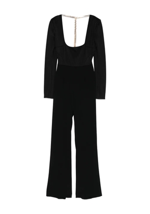 Galvan London Liquid Chain jumpsuit - Black