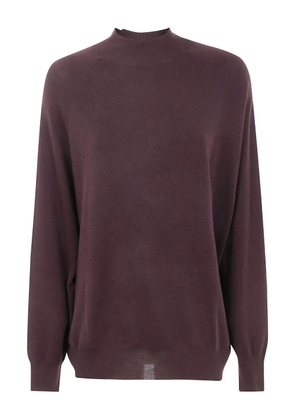 ASPESI raglan-sleeve wool sweater - Red