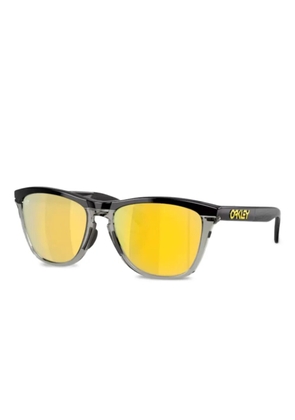 Oakley logo-print sunglasses - Black