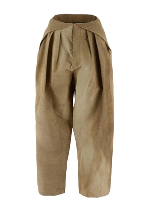 Uma Wang pleated trousers - Neutrals