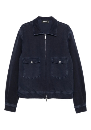 DSQUARED2 long-sleeved shirt jacket - Blue