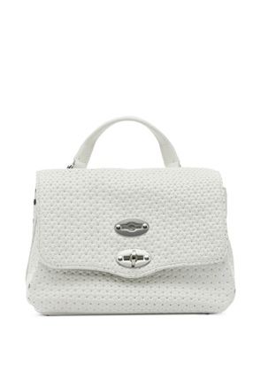 Zanellato leather tote bag - White