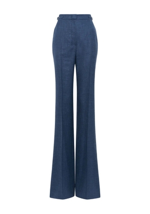 Gabriela Hearst chambray trousers - Blue