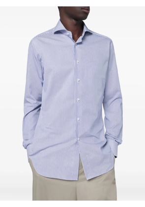 Xacus long-sleeve striped shirt - Blue
