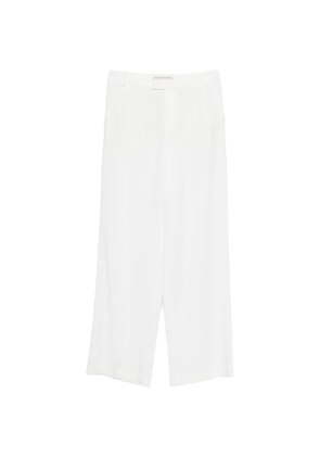 Blumarine wide-leg trousers - White