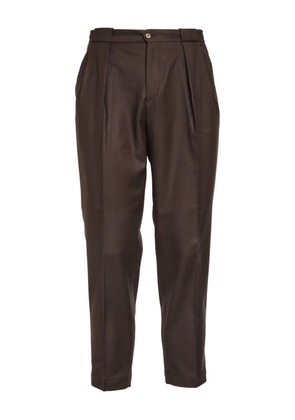 Briglia 1949 Portobello pleated-front tailored trousers - Brown
