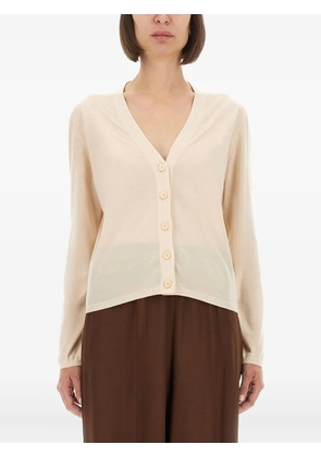Fabiana Filippi V-neck buttoned cardigan - Neutrals