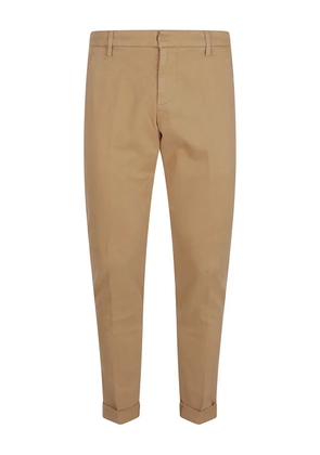 DONDUP cotton trousers - Brown