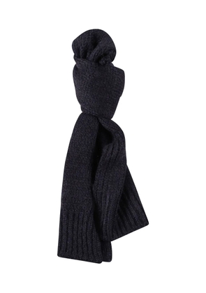 JIL SANDER+ ribbed scarf - Blue