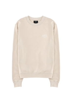 A.P.C. logo sweater - Neutrals