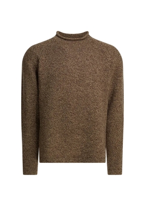 nonnative roll-neck long-sleeve sweater - Brown