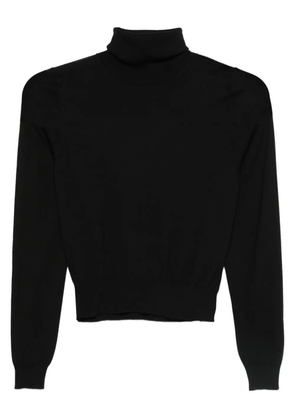 GOES BOTANICAL roll-neck sweater - Black