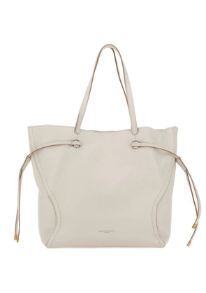 GIANNI CHIARINI Violette leather shoulder bag - Neutrals