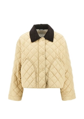 Weekend Max Mara reve quilted jacket - Neutrals