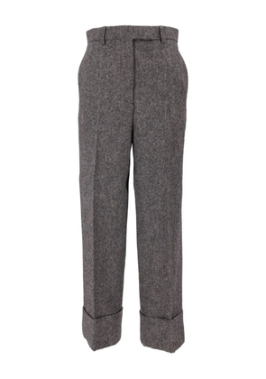 Thom Browne belt-loops trousers - Grey