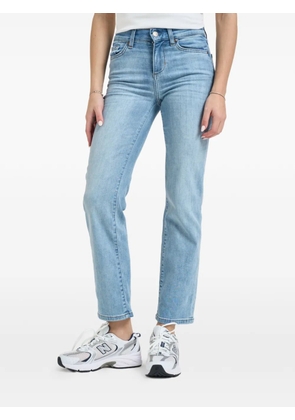 LIU JO rhinestone-embellished-pocket jeans - Blue