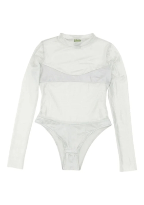 NOT AFTER TEN long sleeve bodysuit - White