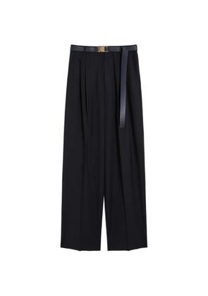 Max Mara Bergamo pleated trousers - Blue