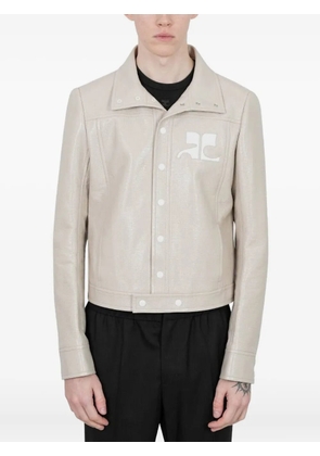 Courrèges Reedition Vinyl jacket - Neutrals