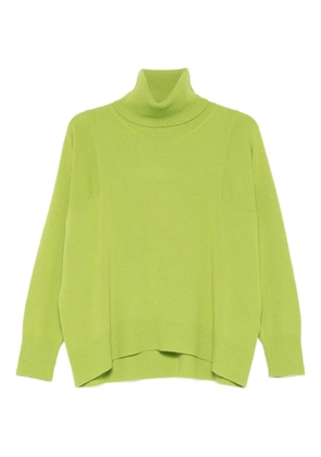Roberto Collina roll-neck sweater - Green
