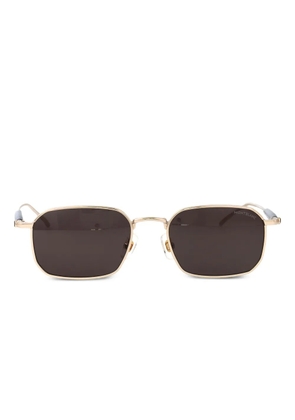 Montblanc square-frame sunglasses - Gold