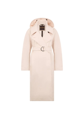 Moorer belted trench coat - Neutrals